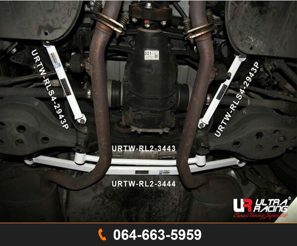 ค้ำตัวถังล่างด้านข้างหลัง Ultra Racing URTW-RS4-2943P LEXUS GS 200T, LEXUS GS 250, LEXUS GS 300, LEXUS GS 350, LEXUS IS 200T, LEXUS IS 250, LEXUS IS 300H, LEXUS RC 200T