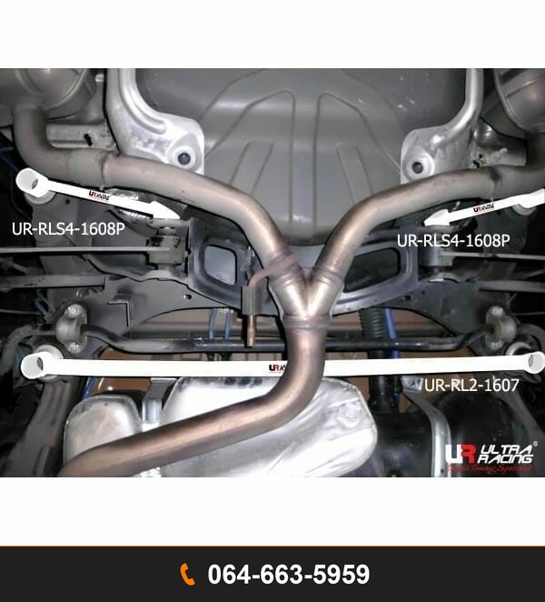 ค้ำตัวถังล่างด้านข้างหลัง Ultra Racing UR-RS4-1608P ALFA ROMEO 159
