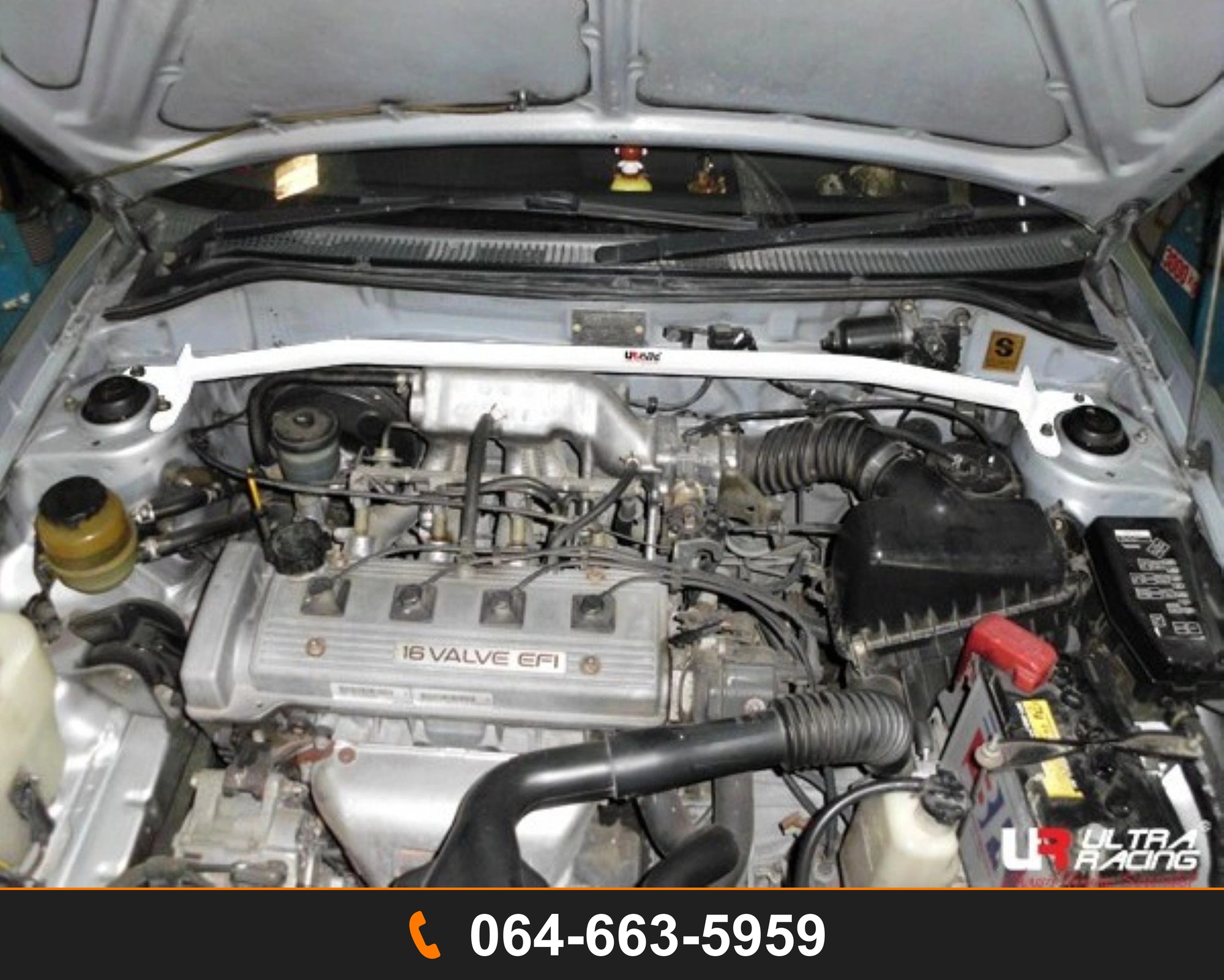 ค้ำโช้คหน้า Ultra Racing UR-TW2-2009 TOYOTA SOLUNA