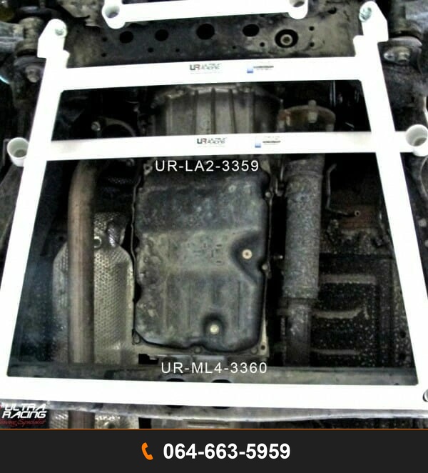 ค้ำตัวถังล่างกลาง Ultra Racing URTH-ML4-3360 TOYOTA FORTUNER TOYOTA HILUX REVO
