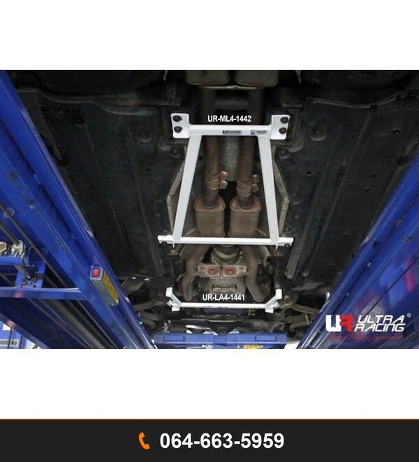 ค้ำตัวถังล่างกลาง Ultra Racing UR-ML4-1442 AUDI A6