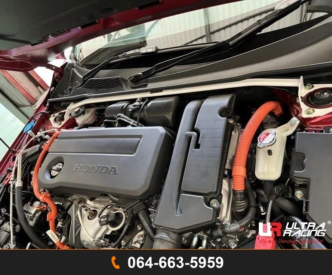 ค้ำโช้คหน้า Ultra Racing UR-TW2-4350 HONDA CIVIC
