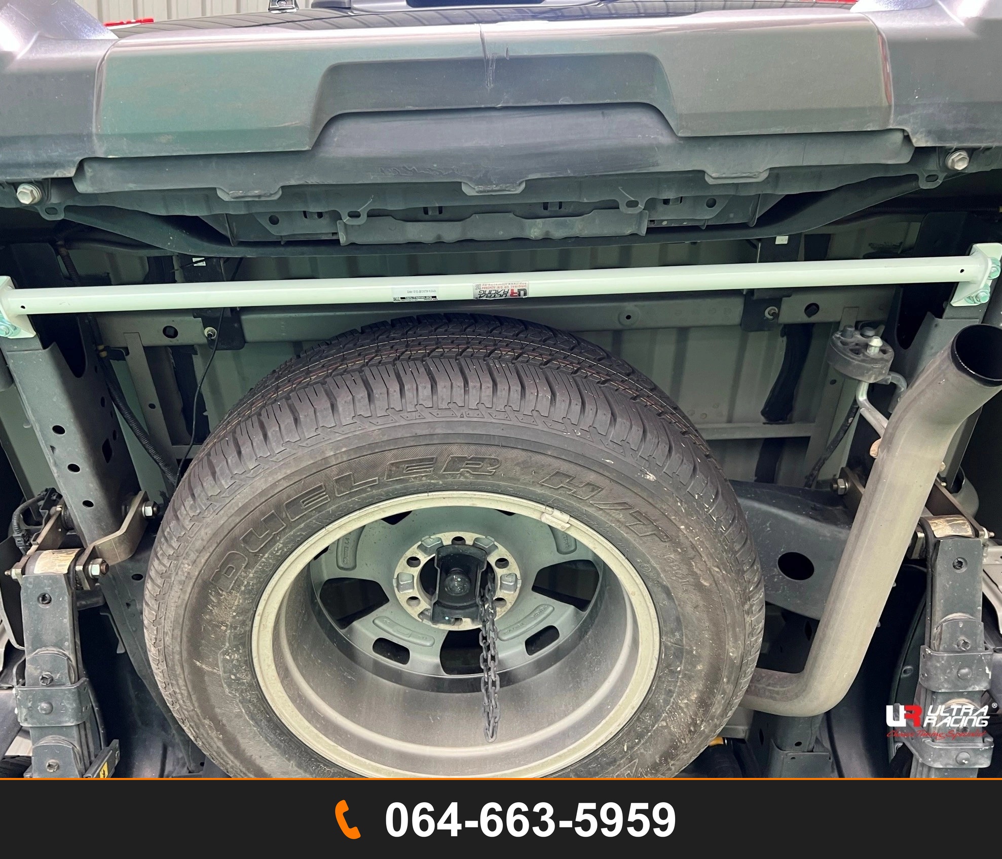ค้ำเฟรมหลัง Ultra Racing URTH-RT2-3362 TOYOTA HILUX REVO