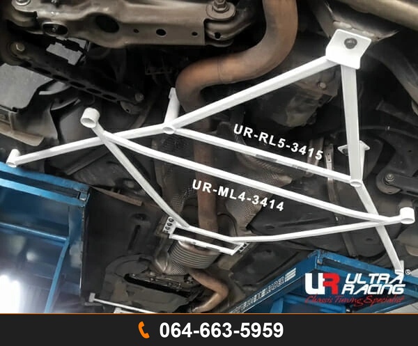 ค้ำตัวถังล่างกลาง Ultra Racing URTW-ML4-3414 BMW E84