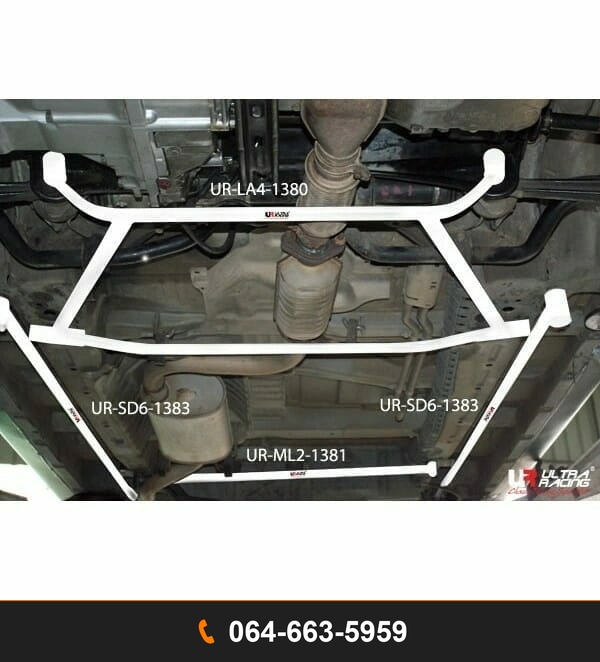 ค้ำตัวถังล่างหน้า Ultra Racing UR-LA4-1380 HONDA ODYSSEY