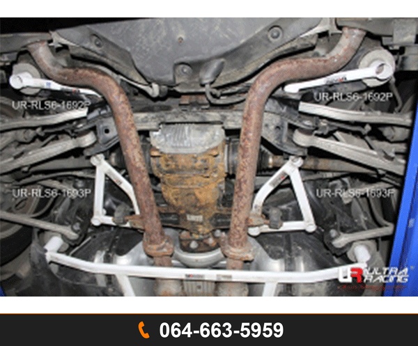 ค้ำตัวถังล่างด้านข้างหลัง Ultra Racing UR-RS6-1693P LEXUS LS 460