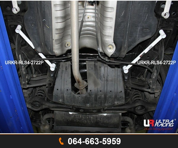 ค้ำตัวถังล่างด้านข้างหลัง Ultra Racing URKR-RS4-2722P SSANGYONG ACTYON SSANGYONG KORANDO