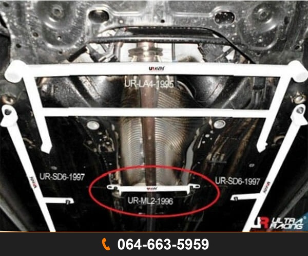 ค้ำตัวถังล่างกลาง Ultra Racing UR-ML2-1996 HONDA CIVIC