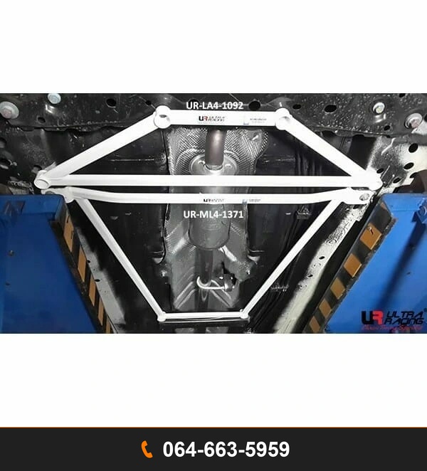 ค้ำตัวถังล่างกลาง Ultra Racing UR-ML4-1371 FORD FIESTA