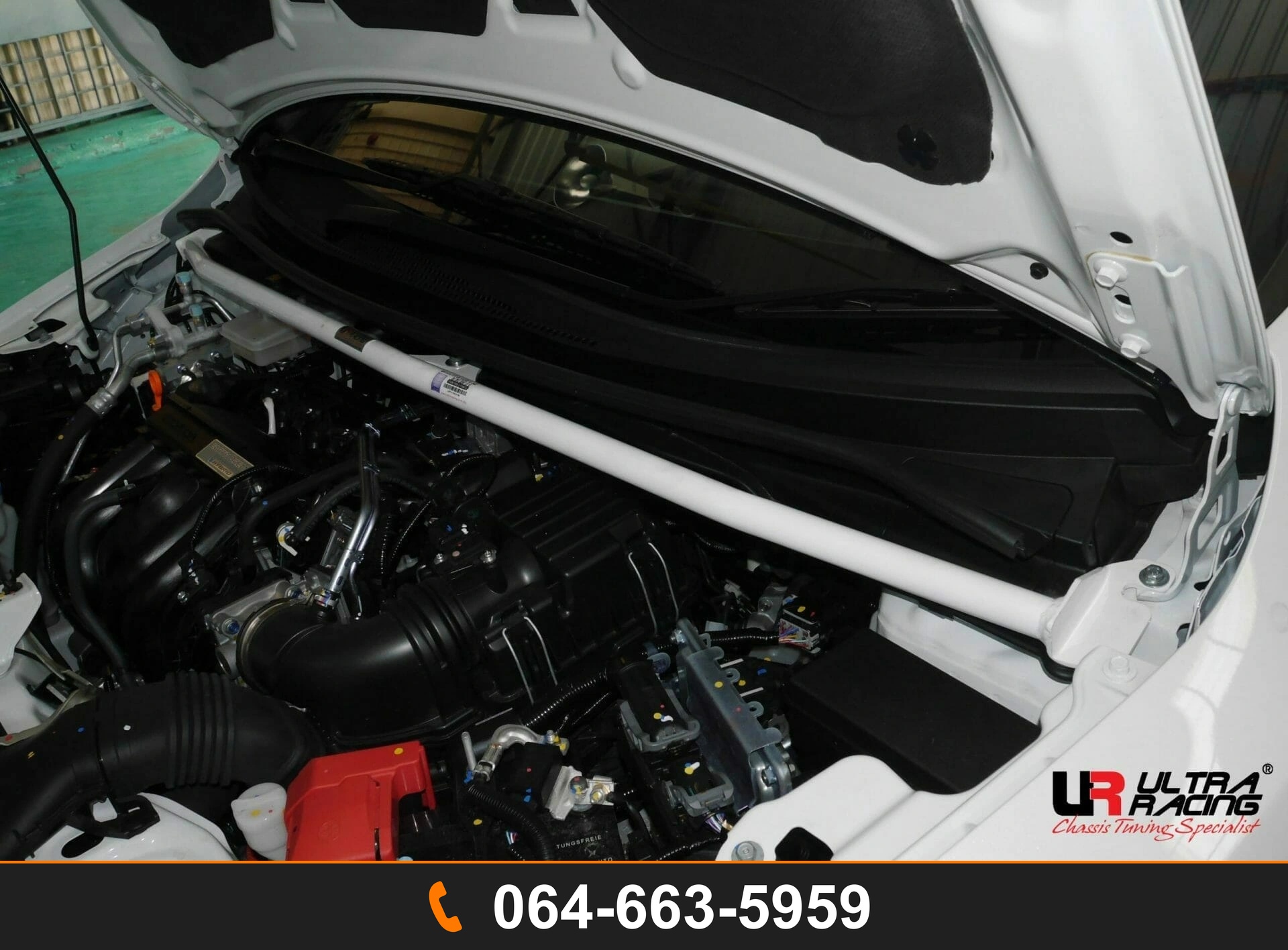 ค้ำโช้คหน้า Ultra Racing URTH-TW3-3139 HONDA JAZZ