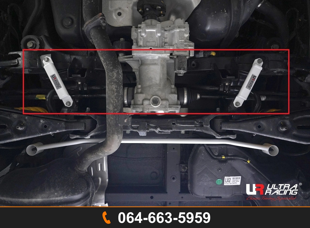 ค้ำตัวถังล่างด้านข้างหลัง Ultra Racing URKR-RS4-4129P HYUNDAI PALISADE