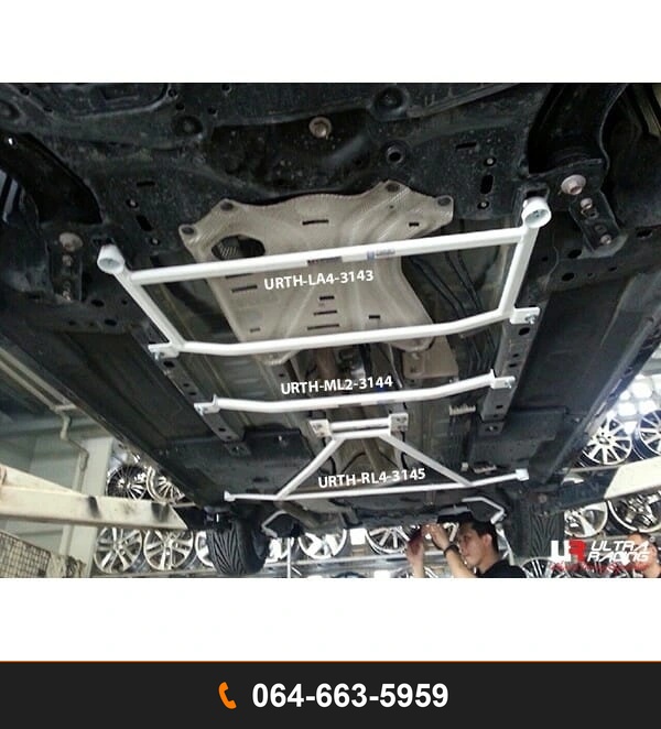 ค้ำตัวถังล่างหน้า Ultra Racing URTH-LA4-3143 MAZDA 2