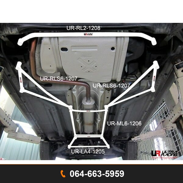 ค้ำตัวถังล่างด้านข้างหลัง Ultra Racing UR-RS6-1207P CHEVROLET CRUZE