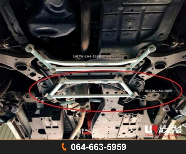 ค้ำตัวถังล่างหน้า Ultra Racing URTW-LA4-2980 LEXUS NX 300H