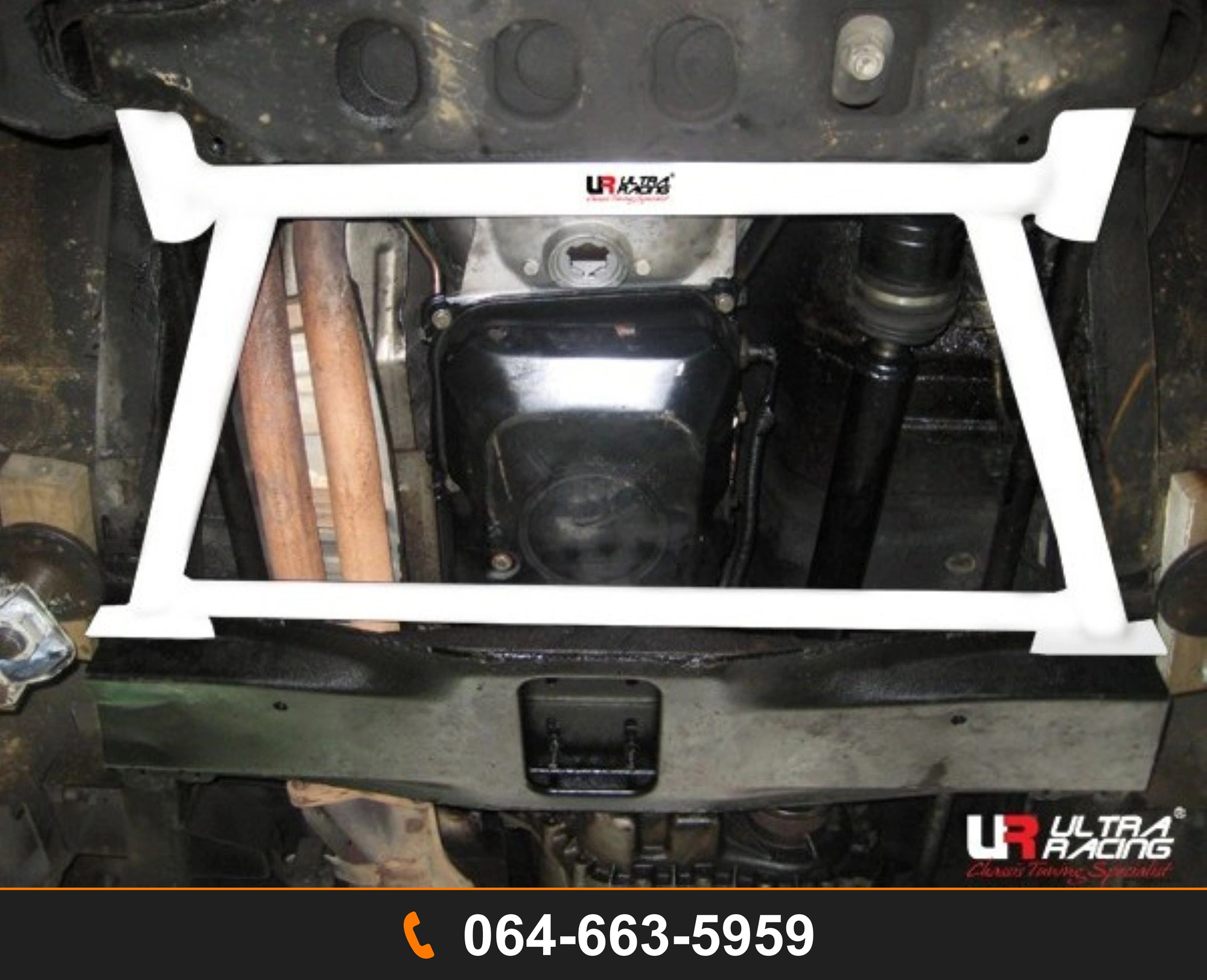 ค้ำตัวถังล่างหน้า Ultra Racing UR-LA4-1202 SSANGYONG MUSSO